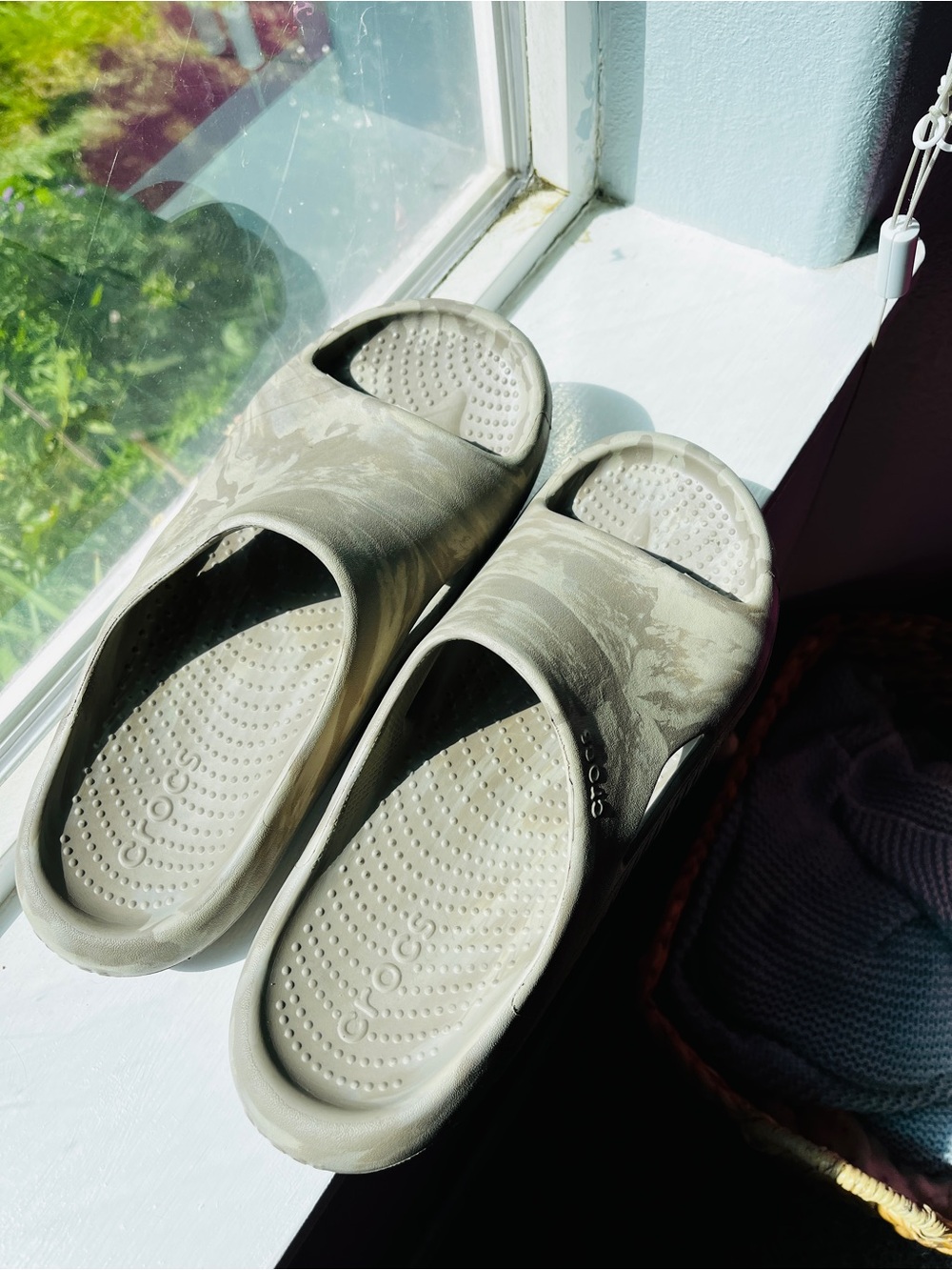 CROCS Mellow Recovery Slide Sandals M7 W9